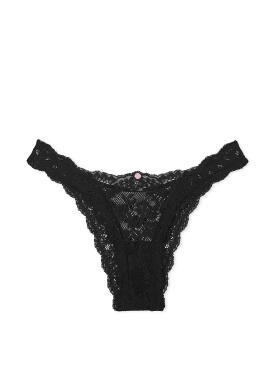 Трусики Lace Brazilian Panty Black