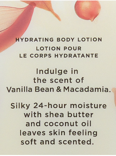 Лосьйон INDULGE Vanilla Bean & Macadamia Body Lotion