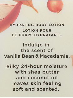 Лосьон INDULGE Vanilla Bean & Macadamia Body Lotion