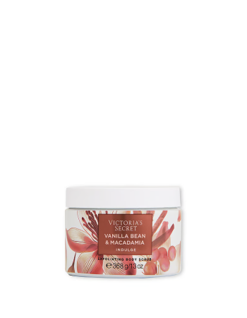 Скраб INDULGE Vanilla Bean & Macadamia Exfoliating Body Scrub