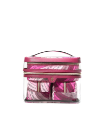 Набір косметичок Victoria's Secret 4-Piece Makeup Bag Wine