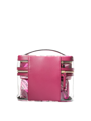 Набір косметичок Victoria's Secret 4-Piece Makeup Bag Wine
