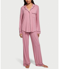 Піжама Modal Long Pajama Set Dusk Mauve