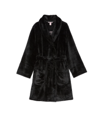 Халат Short Cozy Robe Black VS