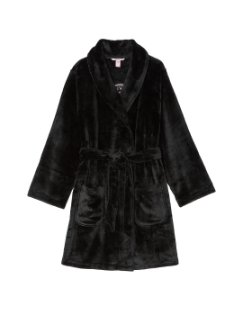 Халат Short Cozy Robe Black VS