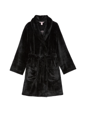 Халат Short Cozy Robe Black VS