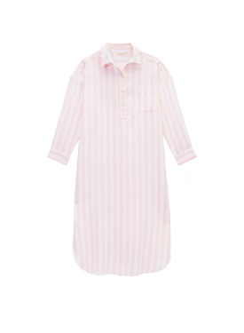 Ночная рубашка Modal-Cotton Sleep Tunic Pretty Blossom Stripes