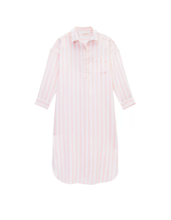 Нічна сорочка Modal-Cotton Sleep Tunic Pretty Blossom Stripes