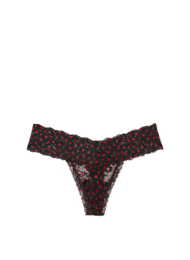 Трусики Lace Thong Panty Whimsy Hearts