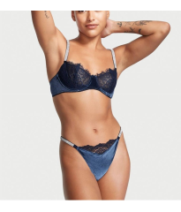 Трусики Shine Strap Push-up Bra Velvet Blue