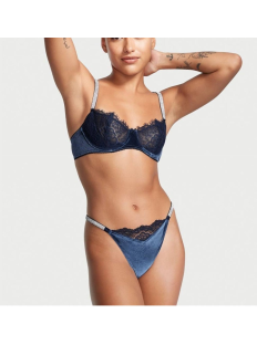 Трусики Shine Strap Push-up Bra Velvet Blue