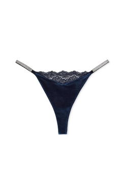 Трусики Shine Strap Push-up Bra Velvet Blue