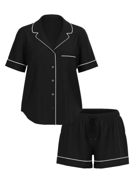 Пижама Modal Short PJ Set Black