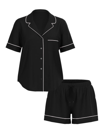 Піжама Modal Short PJ Set Black