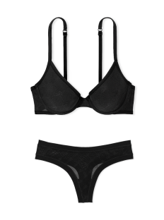 Комплект белья Wear Everywhere Push-Up Bra Set Black