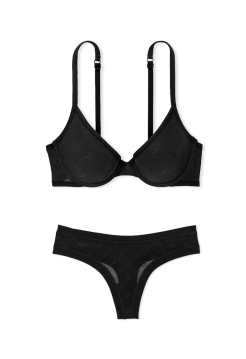 Комплект белья Wear Everywhere Push-Up Bra Set Black