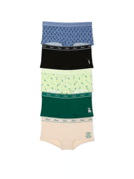 Набір трусиків 5-Pack Cotton Boyshort Panties VS