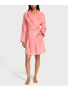 Халат Short Cozy Robe Pink