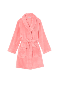 Халат Short Cozy Robe Pink