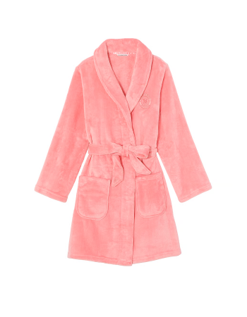 Халат Short Cozy Robe Pink