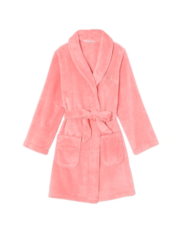 Халат Short Cozy Robe Pink