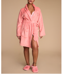 Халат Short Cozy Robe Pink