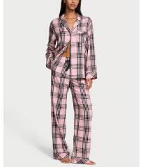 Піжама Flannel Long Pajama Set Print