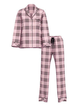 Піжама Flannel Long Pajama Set Print