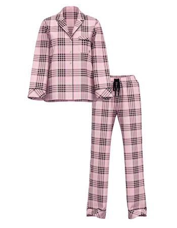 Піжама Flannel Long Pajama Set Print