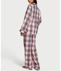 Піжама Flannel Long Pajama Set Print