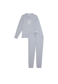 Піжама Cotton Long Pajama Set Print