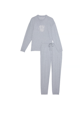 Піжама Cotton Long Pajama Set Print