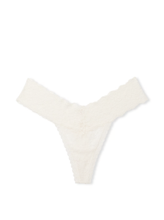 Трусики Lace Thong Panty Coconut White