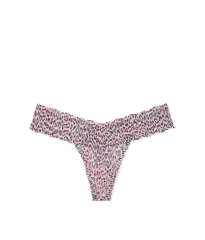 Трусики Lace Thong Panty Animal Print