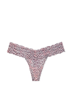 Трусики Lace Thong Panty Animal Print