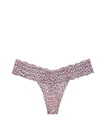 Трусики Lace Thong Panty Animal Print