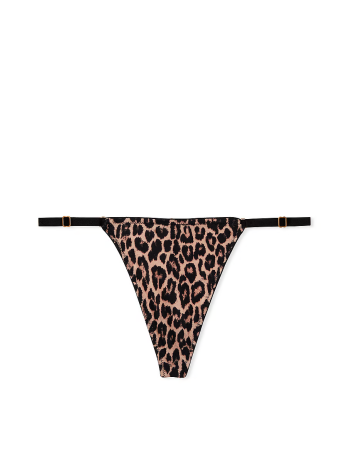 Трусики V-Hardware Adjustable V-String Panty Leopard