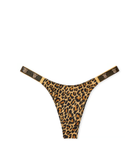 Трусики Shine Strap Thong Panty Leopard