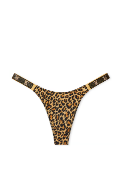 Трусики Shine Strap Thong Panty Leopard