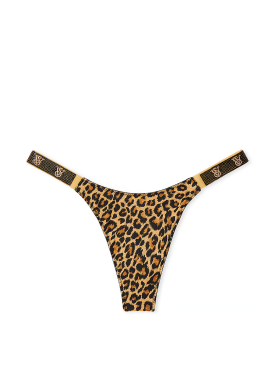 Трусики Shine Strap Thong Panty Leopard