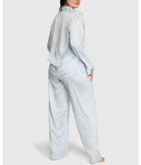 Піжама Satin Long Pajama Set Ballad Blue