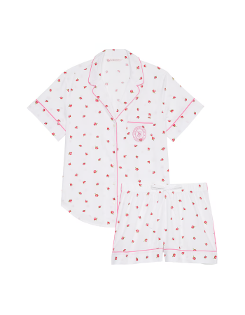 Пижама Cotton Short Pajama Set Floral