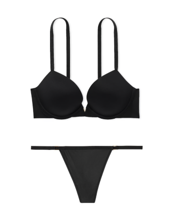 Комплект белья Smooth Push-Up Bra Set Black