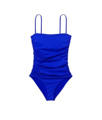 Купальник Victoria's Secret Ruched One-Piece Swimsuit Blue