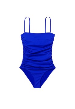 Купальник Victoria's Secret Ruched One-Piece Swimsuit Blue