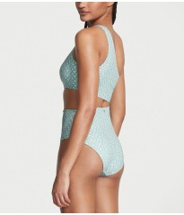 Купальник Victoria's Secret Cutout Swimsuit Green Shell