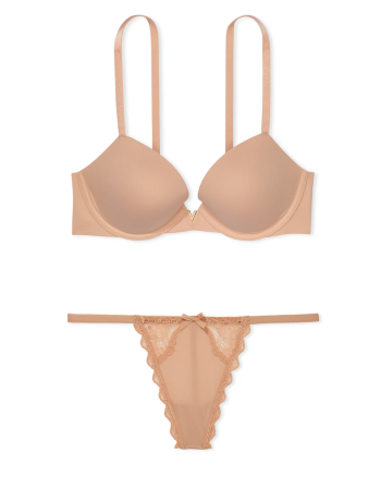 Комплект білизни Smooth Push-Up Bra Set Praline