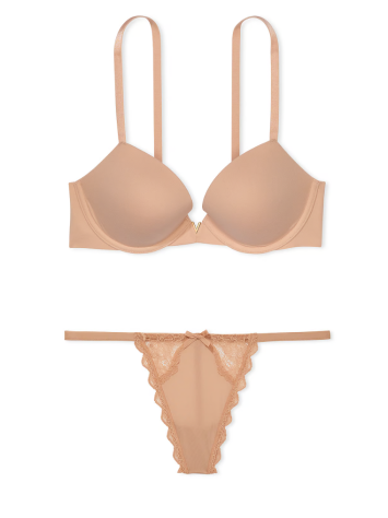 Комплект білизни Smooth Push-Up Bra Set Praline