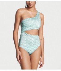 Купальник Victoria's Secret Cutout Swimsuit Green Shell