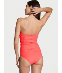 Купальник Victoria's Secret Ruched One-Piece Swimsuit Coral